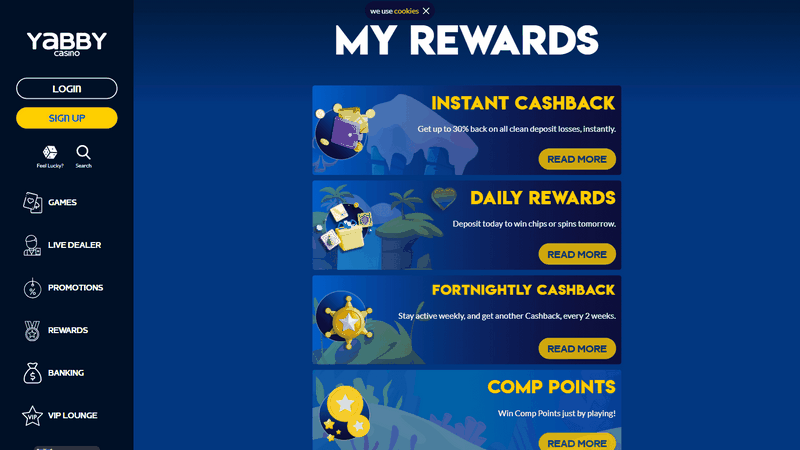 Testimonial of Yabby Casino